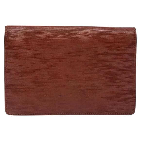 LOUIS VUITTON Epi Serie Dragonne Hand Bag Brown M52618 - Picture 2 of 16